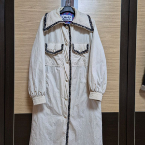 럭키슈에뜨 안감 누빔 롱패딩(36)