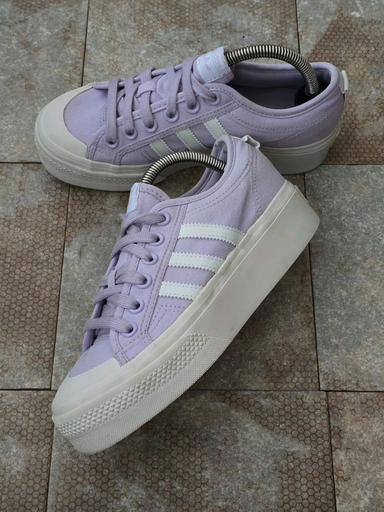 (240)아디다스 니짜 플랫폼 바이올렛 스니커즈 운동화 이미지
