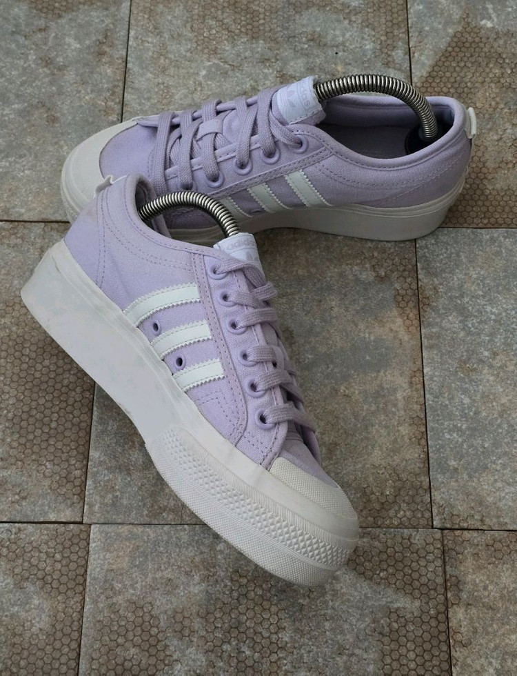 (240)아디다스 니짜 플랫폼 바이올렛 스니커즈 운동화 이미지