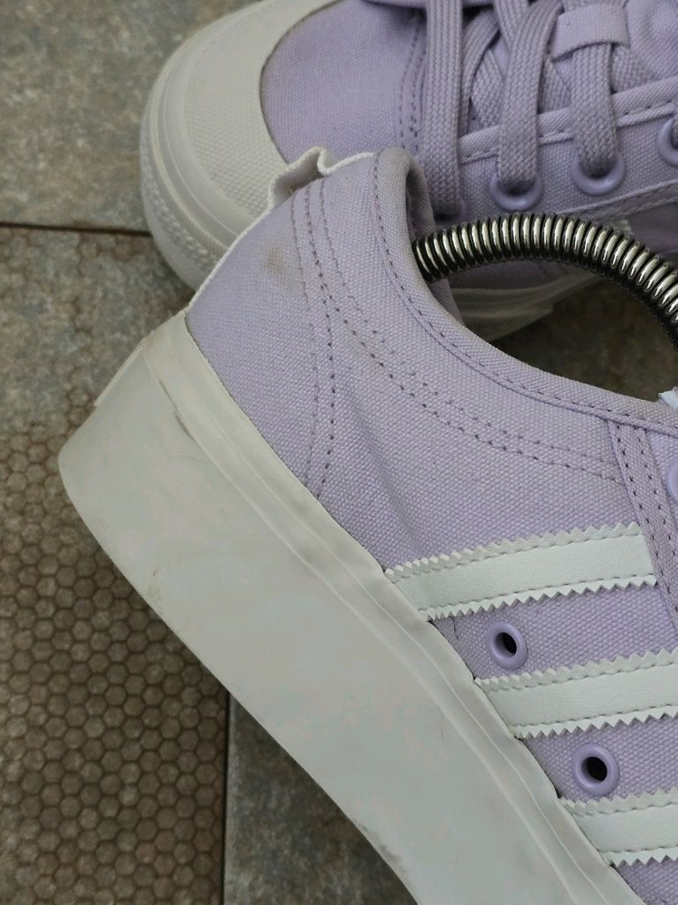 (240)아디다스 니짜 플랫폼 바이올렛 스니커즈 운동화 이미지