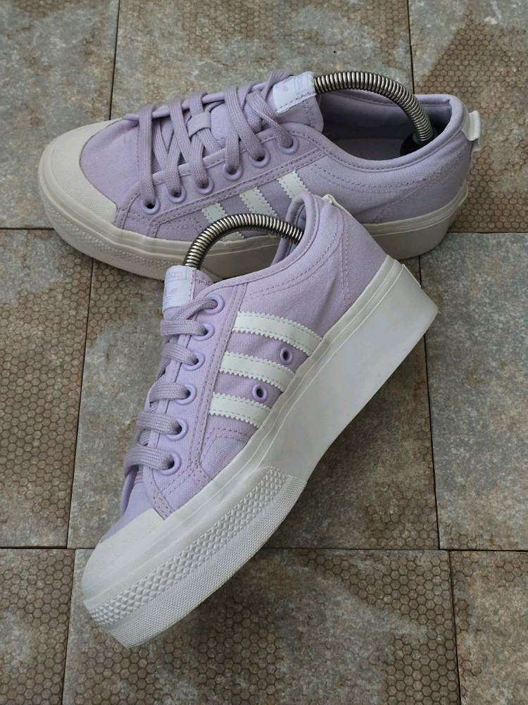 (240)아디다스 니짜 플랫폼 바이올렛 스니커즈 운동화 이미지