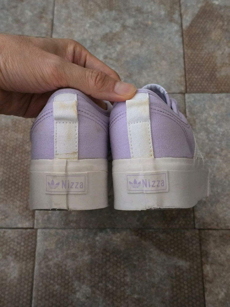 (240)아디다스 니짜 플랫폼 바이올렛 스니커즈 운동화 이미지