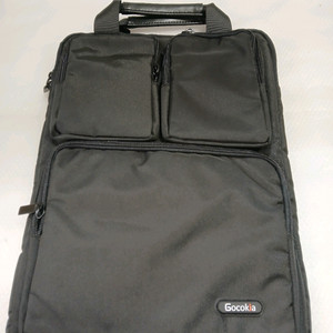 14인치 3포켓 노트북 가방 Gocokia 검정 서류 가방