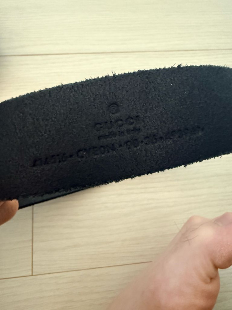 구찌 가죽벨트 사이즈 90--3