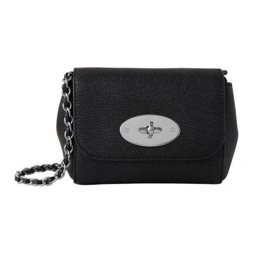 멀버리 릴리백 미니 블랙 체인 크로스백--2