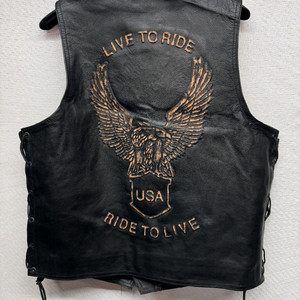 X-toutin USA 소가죽 웨스턴 베스트 (105)