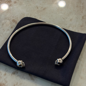 (정품) 알렉산더 맥퀸 해골 뱅글 팔찌 (본품)