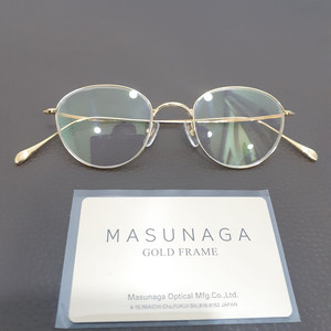 18k 금테 안경 마수나가1905 GMS-396BT-II(가격 최대한 맞춰드림)
