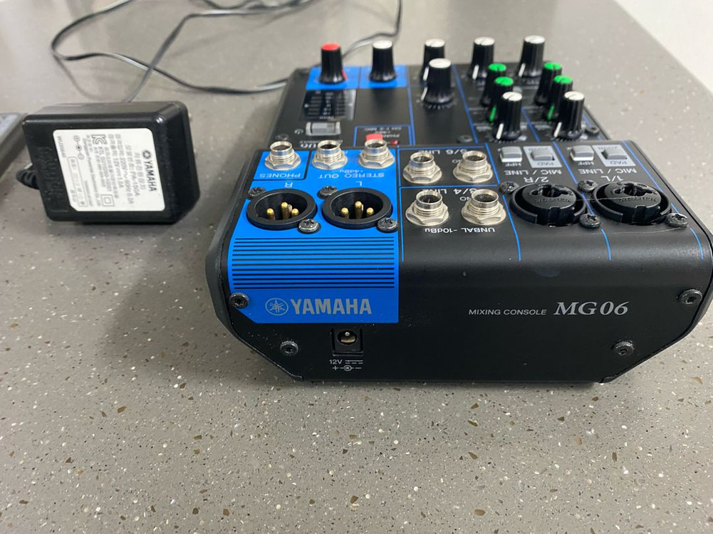 yamaha mg06 아날로그 믹서--1