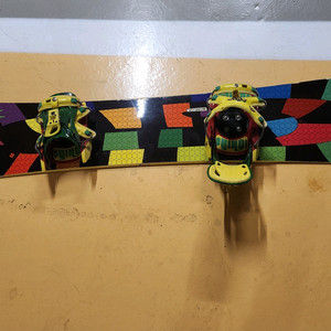 스노우보드 데크 바인딩세트