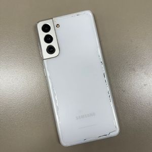 (11만원)갤럭시S21 화이트 256G 미파손 가성비 단말기 서브용 추천 검수완료