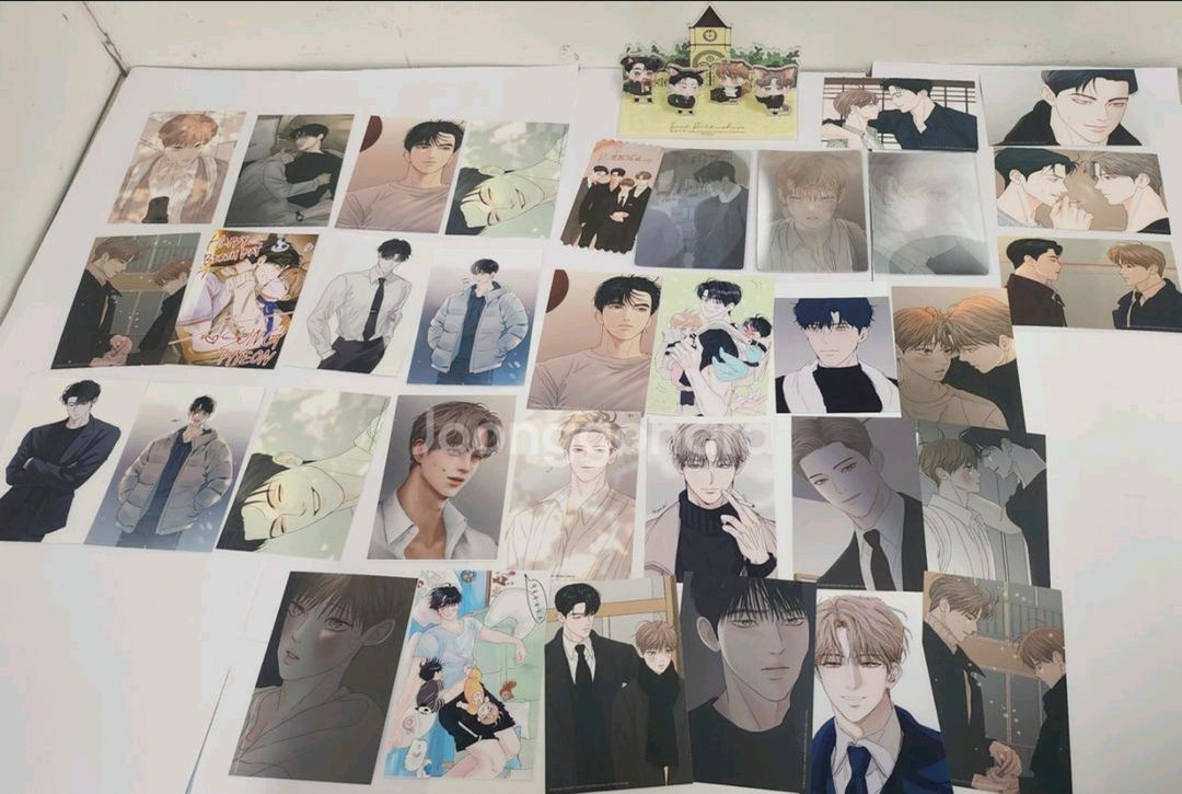 비밀사이 단행본 1~6권드씨 123포스터 굿즈 이미지