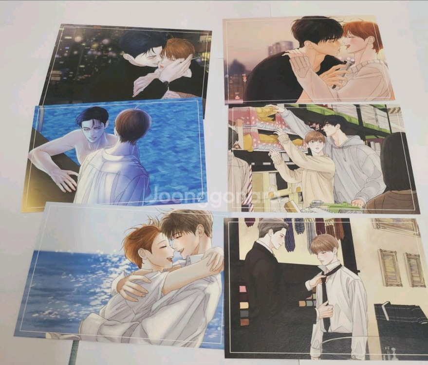 비밀사이 단행본 1~6권드씨 123포스터 굿즈 이미지