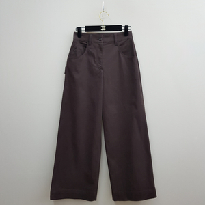 띠어리 2025 와이드 면팬츠 0사이즈