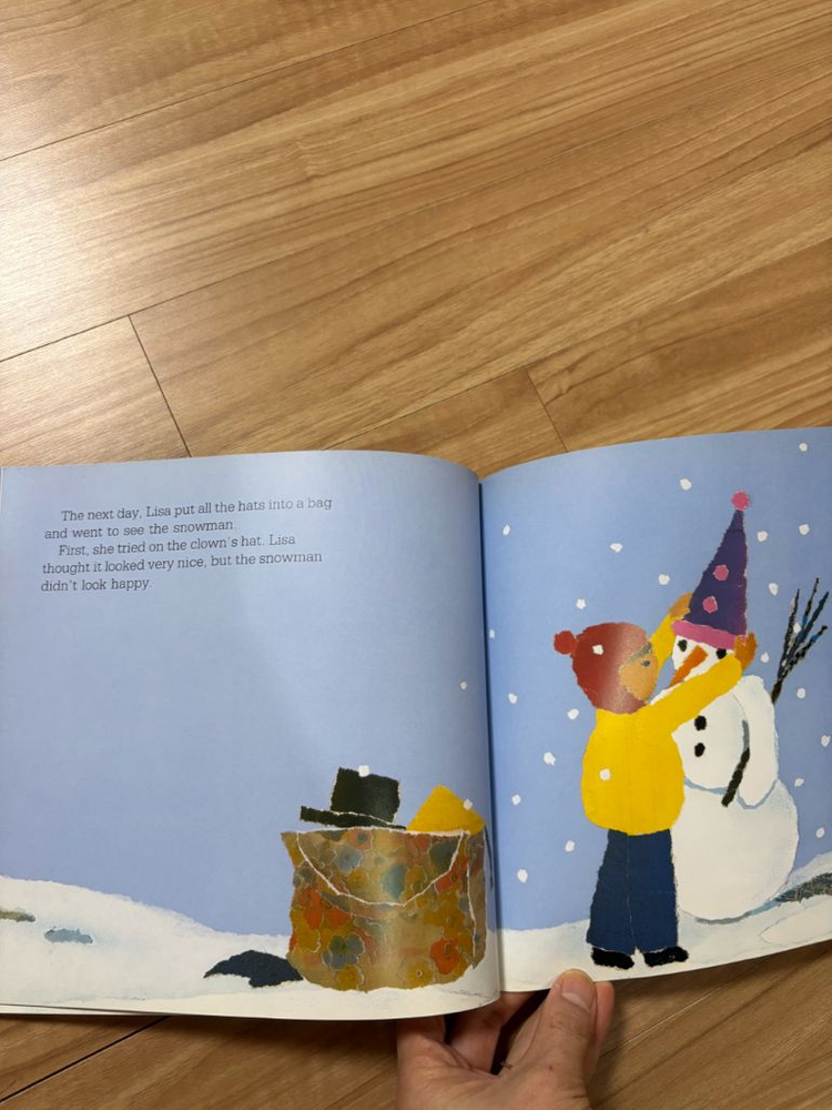 lisa and the snowman 이미지