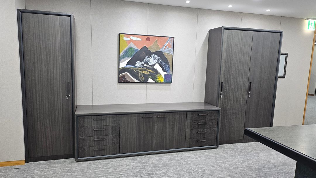 퍼시스 마르쿠스책상 회의테이블 문갑셋트--2