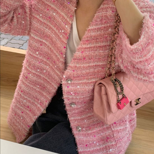 바이씨니 제작 브이시럽트위드 핑크(단추 하자O)