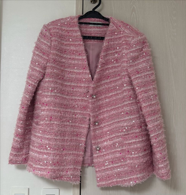 바이씨니 제작 브이시럽트위드 핑크(단추 하자O)--1