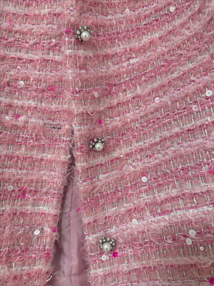 바이씨니 제작 브이시럽트위드 핑크(단추 하자O)--2