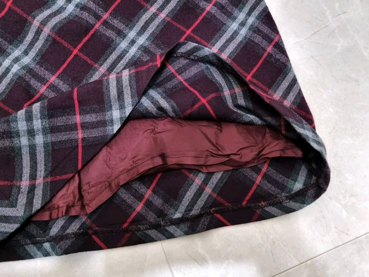 버버리정품 모직 스커트 이미지