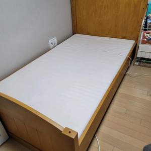 원목 침대프레임 + 매트리스 세트