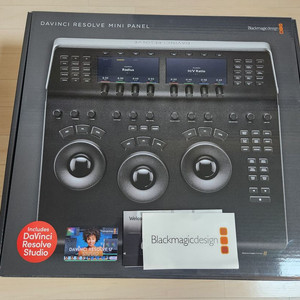 다빈치 리졸브 미니 패널 & 소프트웨어