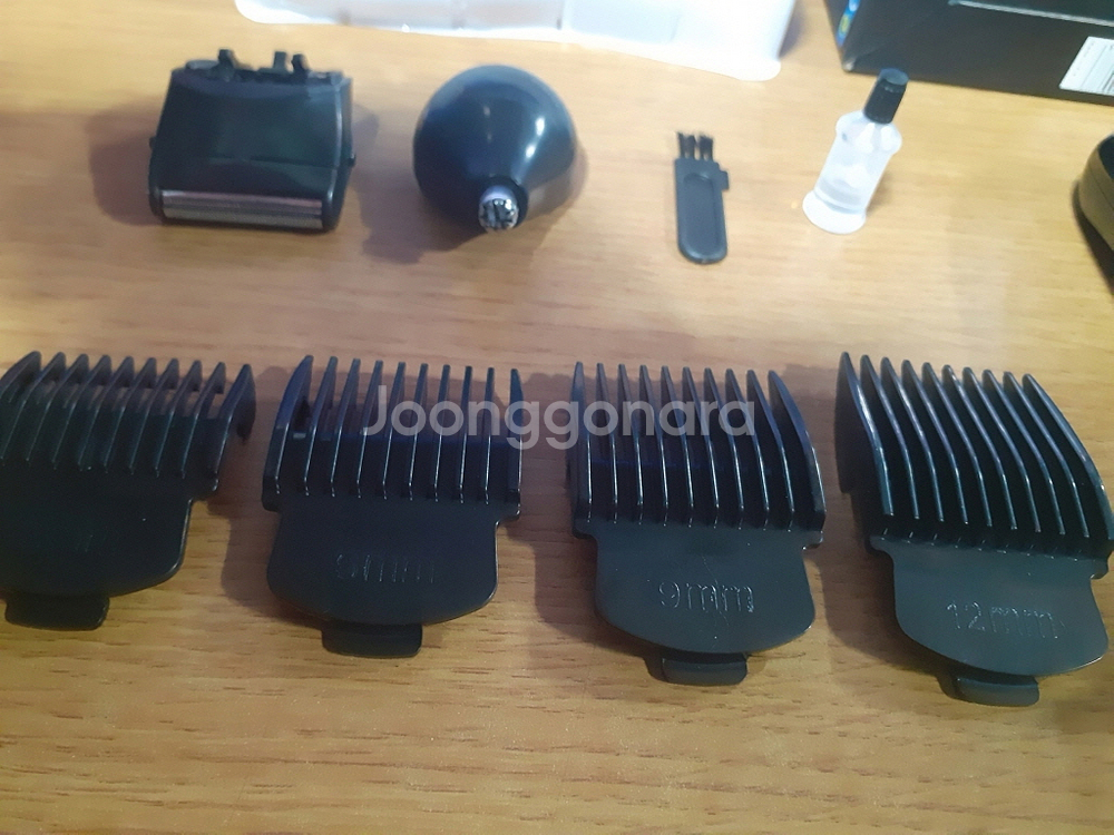 KEMEI KM-1407 남성 헤어 클리퍼 트리머 이발기 면도 콧털등--3