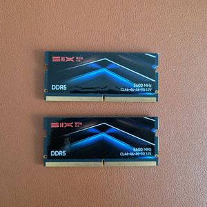 Six DDR5-5600 16GB 2개 (32GB)