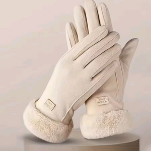 여성용 양털 장갑