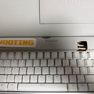 우팅 60he v2 화이트 알루미늄