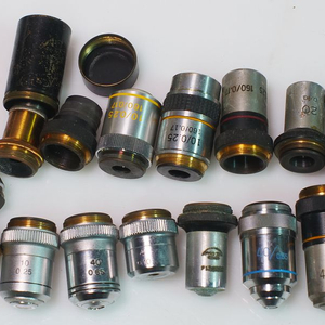 현미경 렌즈 이미지