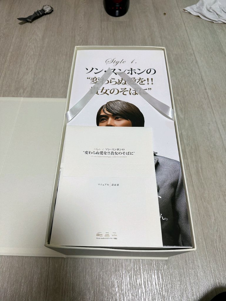 송승헌 피규어 1/6스케일 일본출시 한정판(미개봉)--5