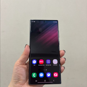 (부산중고폰) 갤럭시s22울트라 블랙 자급제폰 판매해요