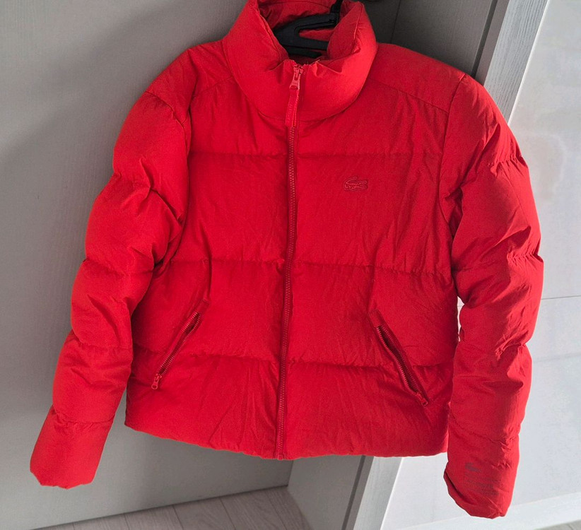 레코스테 여성 패딩점퍼. 다운푸퍼--0