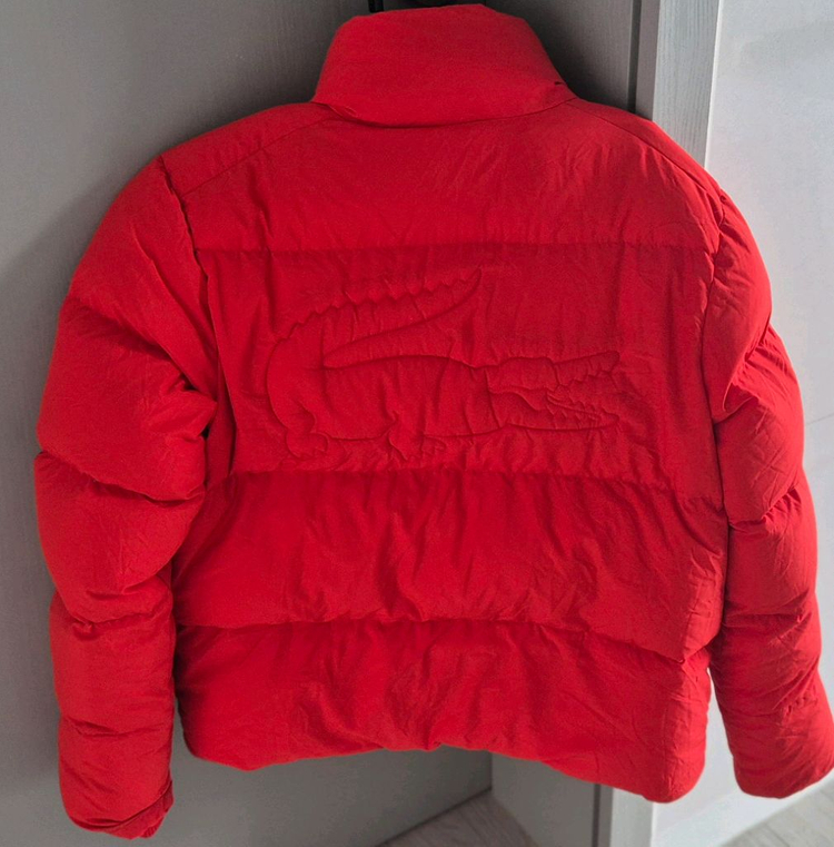 레코스테 여성 패딩점퍼. 다운푸퍼--1