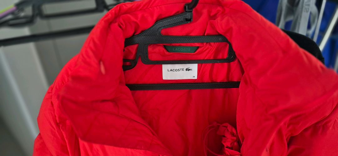 레코스테 여성 패딩점퍼. 다운푸퍼--4