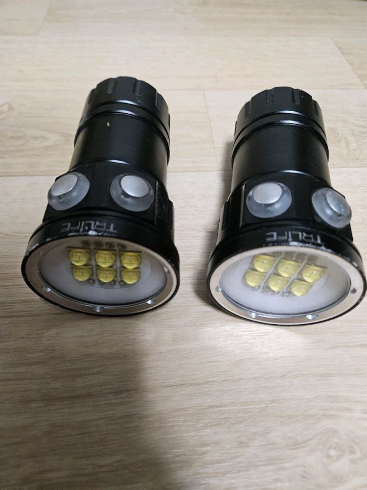 다이빙 불용품(캐니스터, 라이트, 카메라 핸들, 렌즈) 팔아요--1