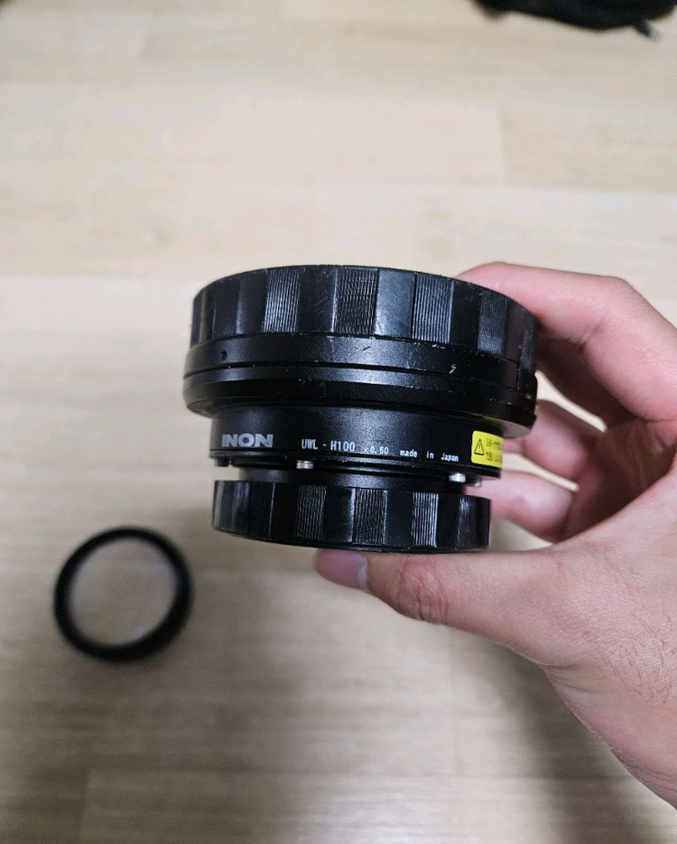 다이빙 불용품(캐니스터, 라이트, 카메라 핸들, 렌즈) 팔아요--7