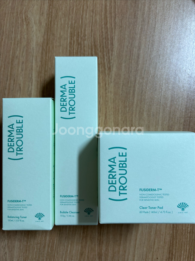 더마 트러블 기초 3종세트--1