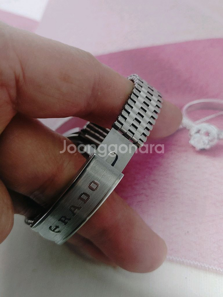 라도 샹그릴라 오토 여성용 메탈시계--5