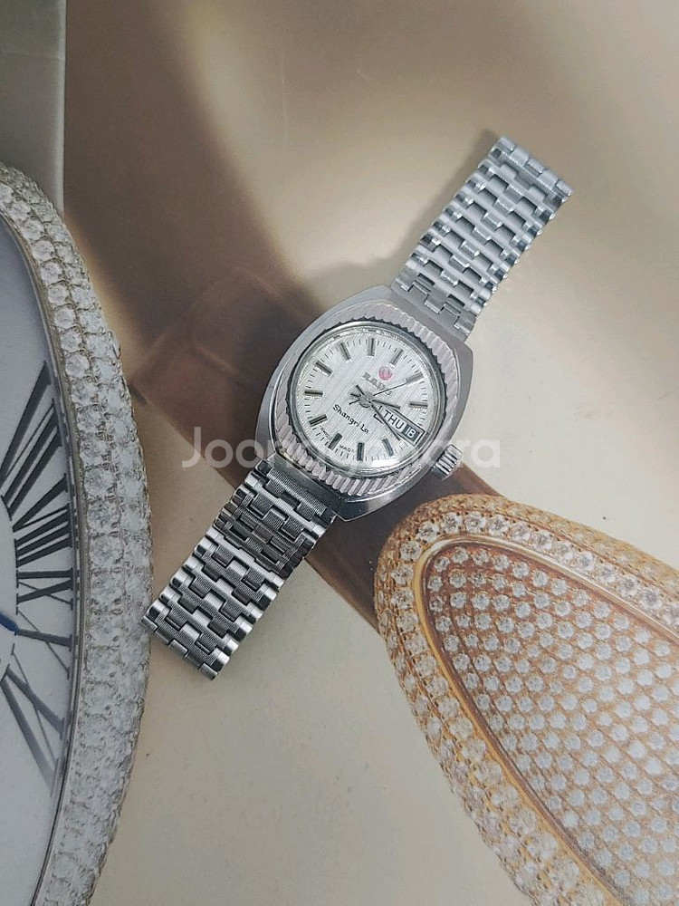 라도 샹그릴라 오토 여성용 메탈시계--6