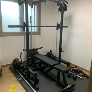 스미스머신 파워랙 홈짐 세트 판매 (희우 스포츠 k50)