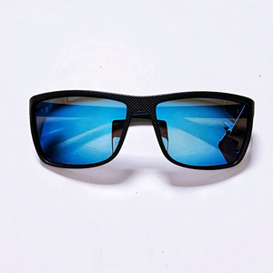 편광인증_고글형_미끄럼방지_자동 접이식 경첩 블루 미러 선글라스 새상품]낚시 요트 여행 낚시대 낚싯대 루어 차량용