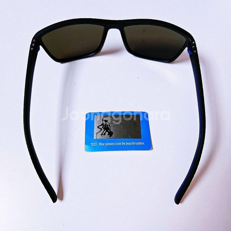 편광인증_고글형_미끄럼방지_자동 접이식 경첩 블루 미러 선글라스 새상품]낚시 요트 여행 낚시대 낚싯대 루어 차량용--2