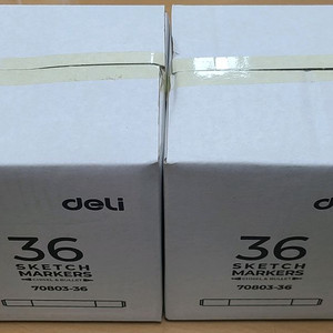 델리 스케치 마커 36색
