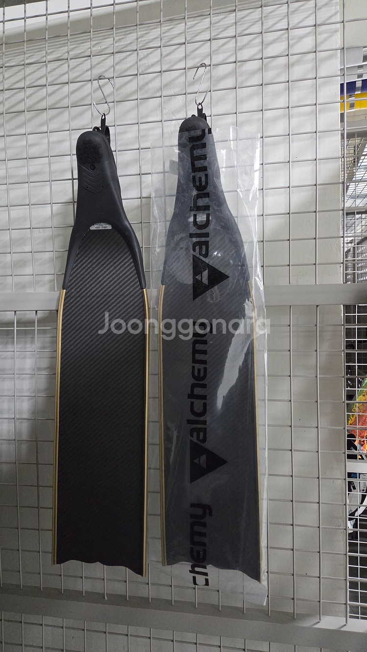 알케미 V3-30 소프트 엑스윙 프리다이빙 오리발 롱핀--1