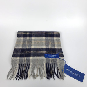 로얄 스페이사이드 캐시미어100 머플러 목도리 새상품