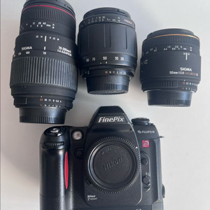 후지필름 S2Pro 탐론28-80 시그마70-300 시그마50mm마크로