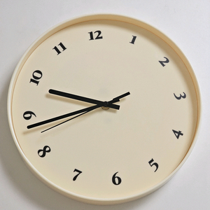 무소음 거실 벽시계 25cm