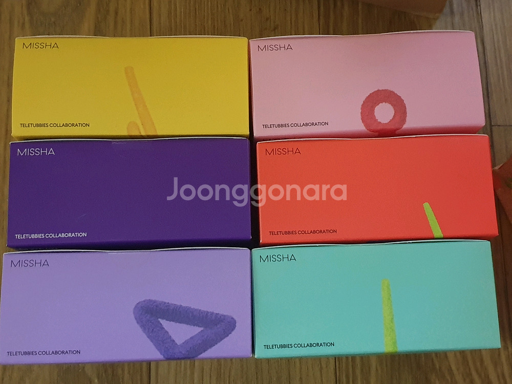 미샤 X 텔레토비 콜라보 스킨케어(일괄/미개봉)--1